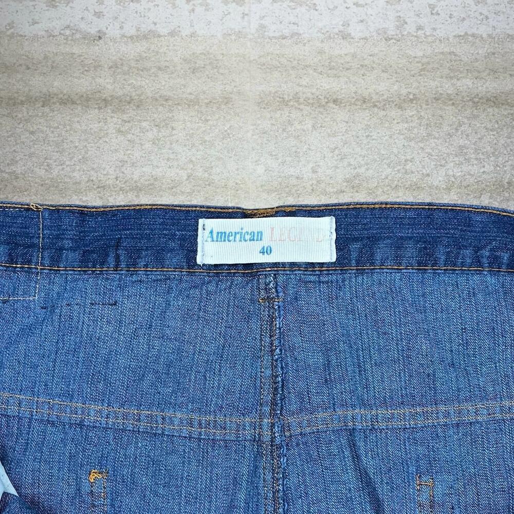 Vintage Y2K American Legend Jeans 40x29 Relaxed Fit Medium Wash Denim - Picture 4 of 4
